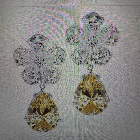 MAGNIFICENT COSTUME JEWELRY CLIP ON EARRINGS - Picture 12 of 12